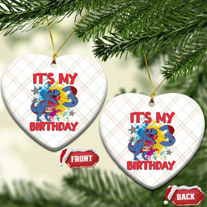 Dino Spider Its My 3rd Birthday Ceramic Ornament Dinosaur Gift For Boys TS12 Print Your Wear