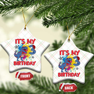 Dino Spider Its My 3rd Birthday Ceramic Ornament Dinosaur Gift For Boys TS12 Print Your Wear