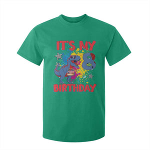 Dino Spider Its My 8th Birthday T Shirt For Kid Dinosaur Gift For Boys TS12 Irish Green Print Your Wear