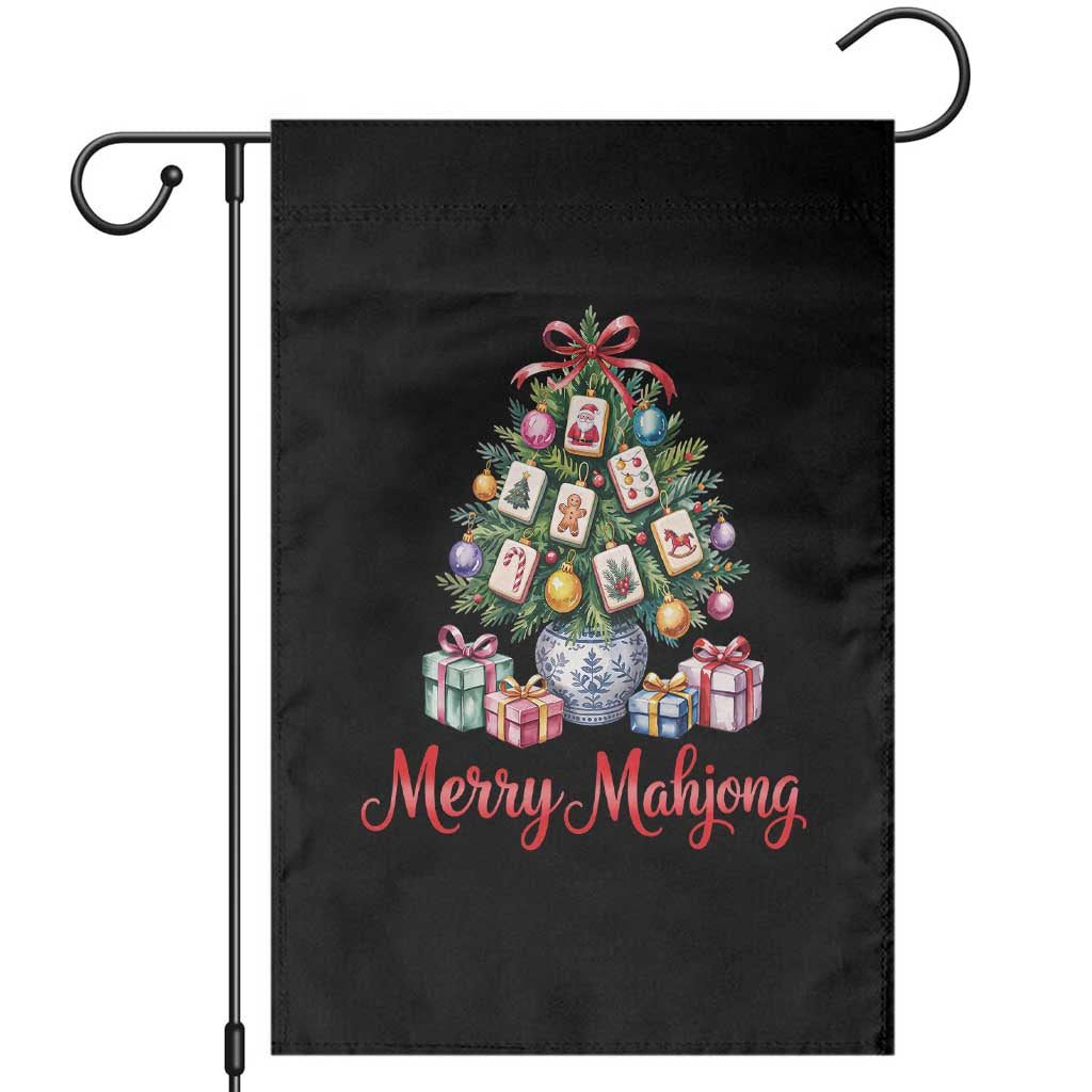 Funny Christmas Tree Mahjong Garden Flag Merry Mahjong Holiday Tiles Game