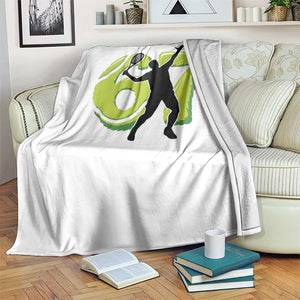 Funny Gen Z Alpha Gift Throw Blanket Six Seven Meme Tennis Lover TS12 Print Your Wear