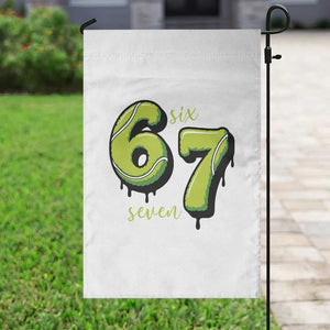 Six Seven Meme Tennis Lover Garden Flag Gen Alpha Slang Gift TS12 Print Your Wear