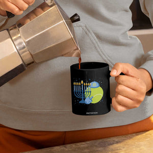 Jewish Tennis Player Hanukkah Coffee Mug Funny Racquet Lover Gift TS12 Print Your Wear