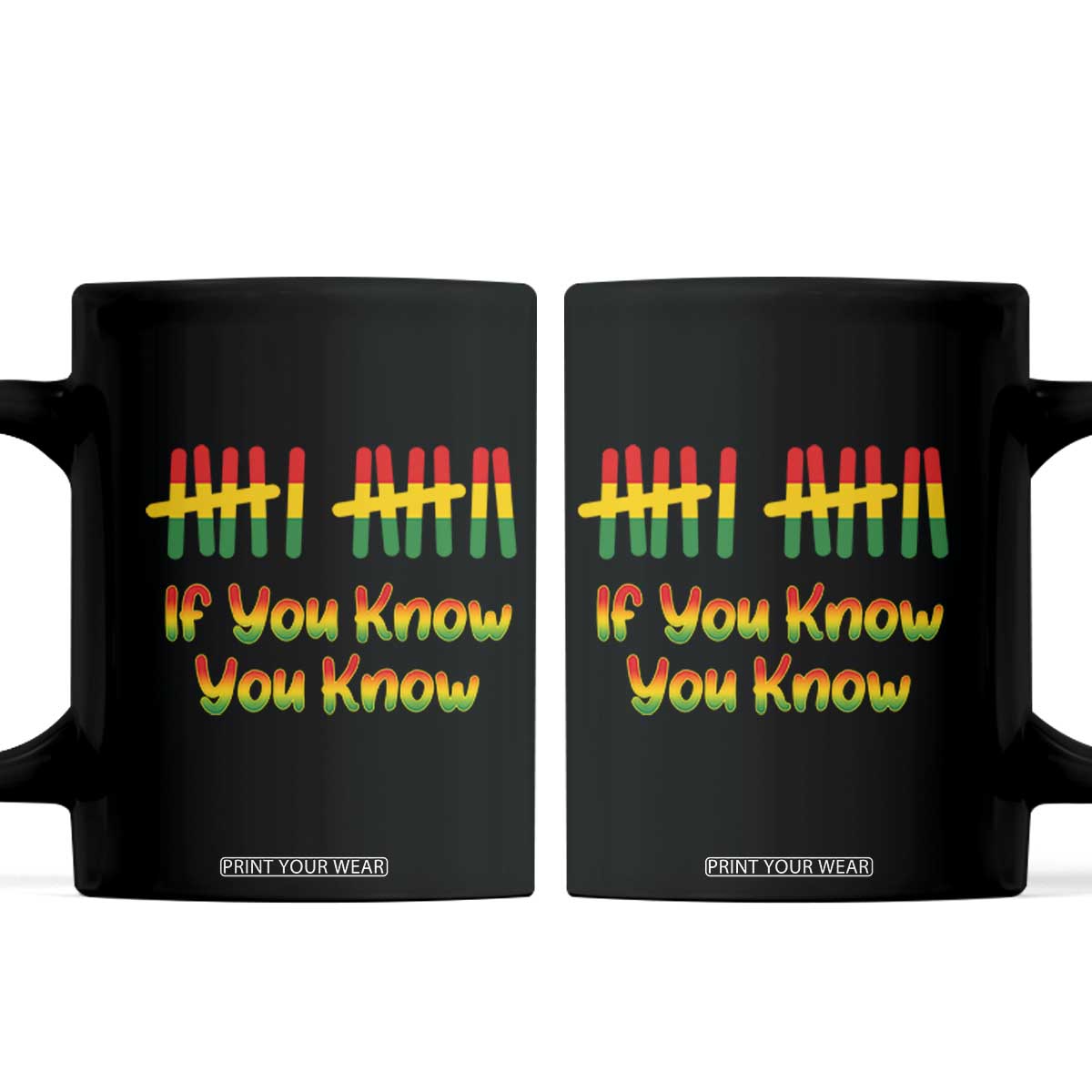 Funny Black History Six Seven Meme Coffee Mug If You Know You Know TS12 Black Print Your Wear