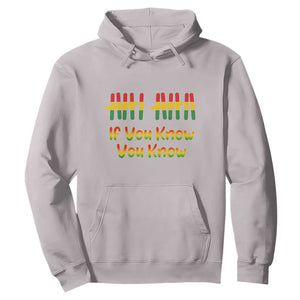 Funny Black History Six Seven Meme Hoodie If You Know You Know TS12 Ice Gray Print Your Wear