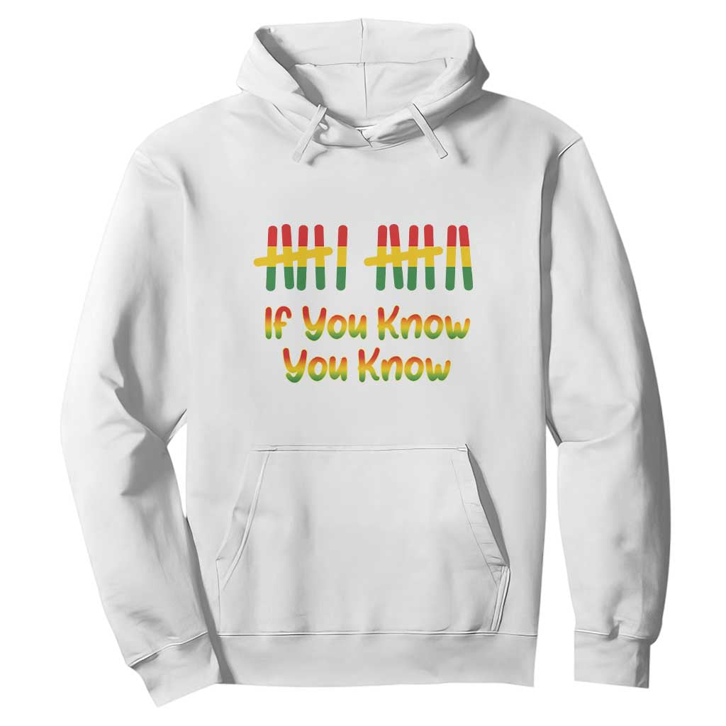 Funny Black History Six Seven Meme Hoodie If You Know You Know TS12 White Print Your Wear