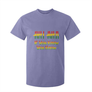 Funny Black History Six Seven Meme T Shirt For Kid If You Know You Know TS12 Violet Print Your Wear