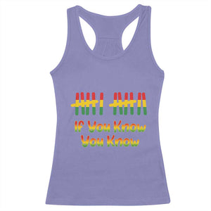 Funny Black History Six Seven Meme Racerback Tank Top If You Know You Know TS12 Violet Print Your Wear