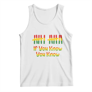 Funny Black History Six Seven Meme Tank Top If You Know You Know TS12 White Print Your Wear