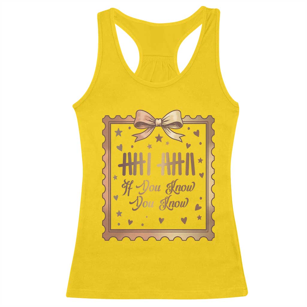 If You Know You Know Six Seven Meme Racerback Tank Top African American Gift TS12 Daisy Print Your Wear