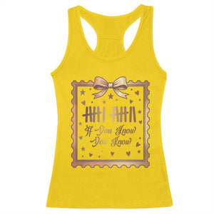 If You Know You Know Six Seven Meme Racerback Tank Top African American Gift TS12 Daisy Print Your Wear