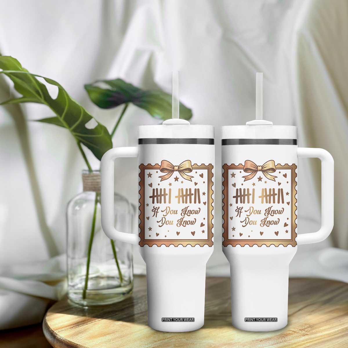 If You Know You Know Six Seven Meme Tumbler With Handle African American Gift TS12 Print Your Wear