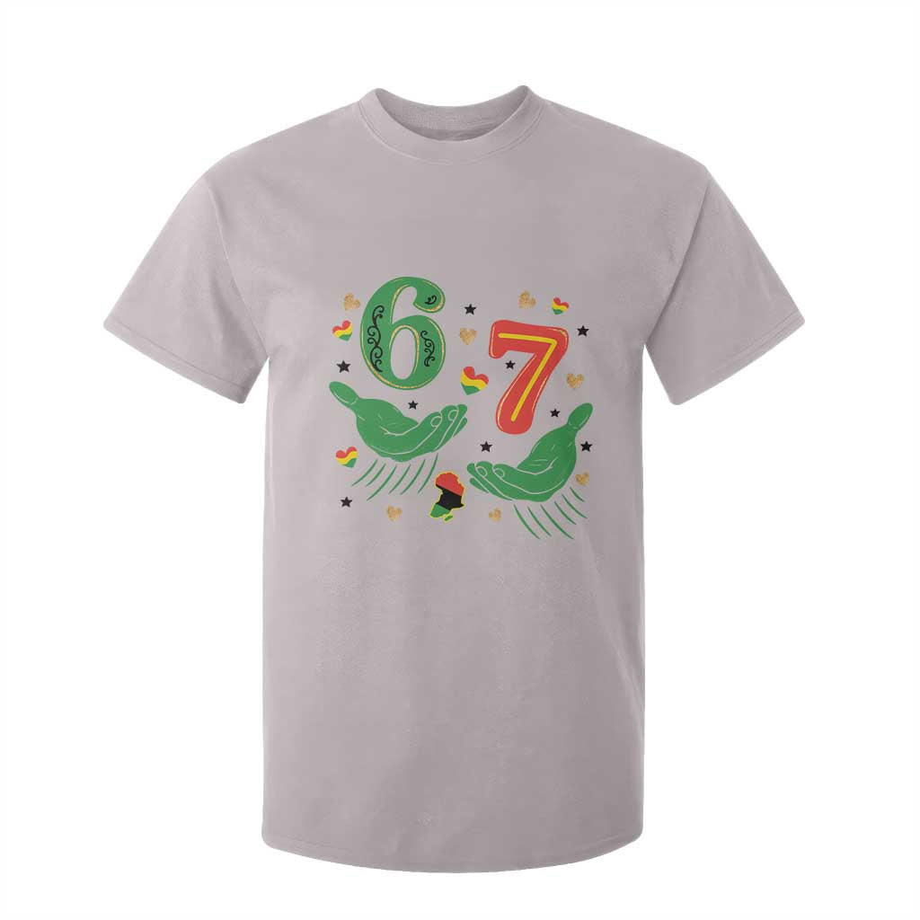 67 Meme Black History Month T Shirt For Kid African American Gift TS12 Ice Gray Print Your Wear