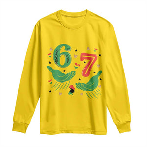 67 Meme Black History Month Long Sleeve Shirt African American Gift TS12 Daisy Print Your Wear