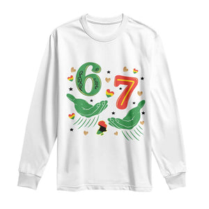 67 Meme Black History Month Long Sleeve Shirt African American Gift TS12 White Print Your Wear