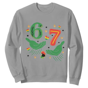 67 Meme Black History Month Sweatshirt African American Gift TS12 Sport Gray Print Your Wear