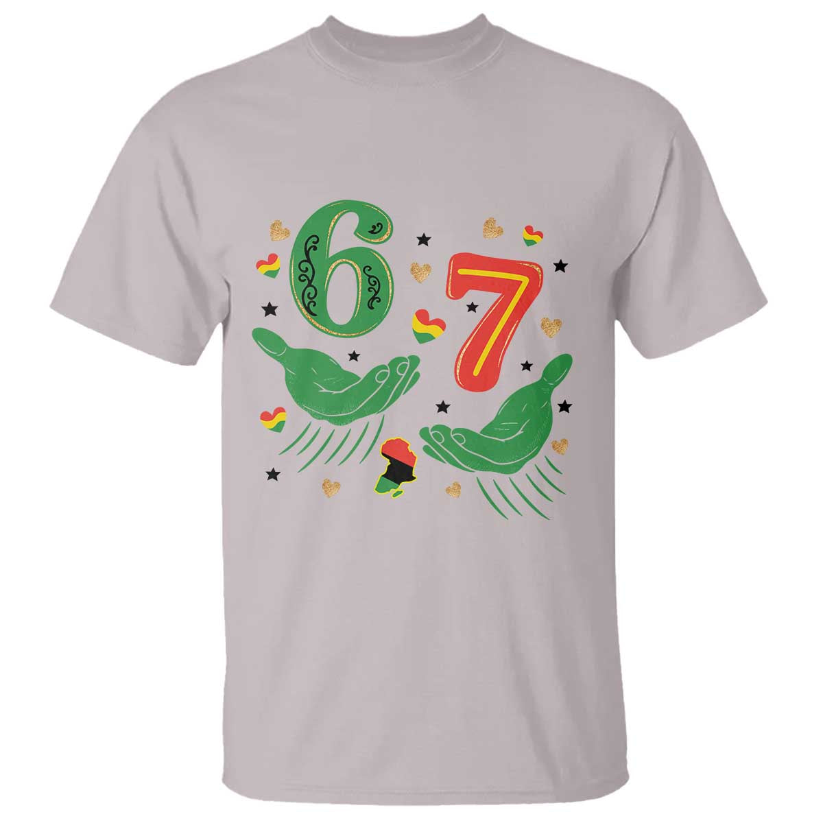67 Meme Black History Month T Shirt African American Gift TS12 Ice Gray Print Your Wear