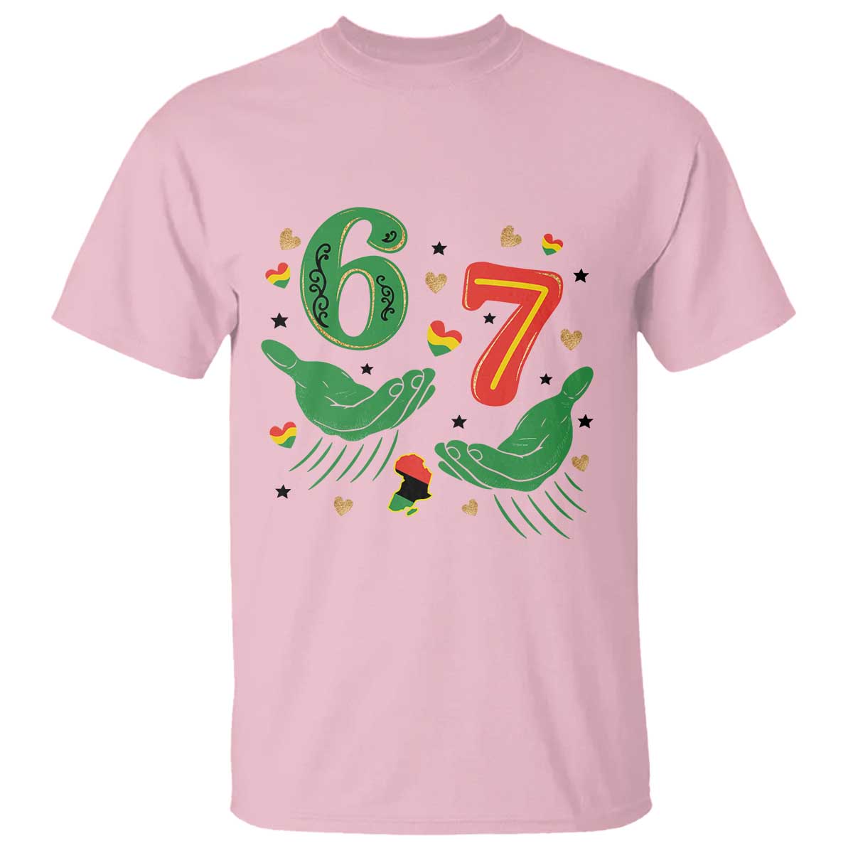 67 Meme Black History Month T Shirt African American Gift TS12 Light Pink Print Your Wear