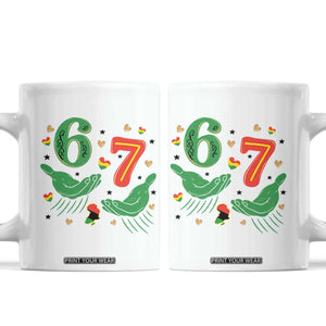 67 Meme Black History Month Coffee Mug African American Gift TS12 White Print Your Wear