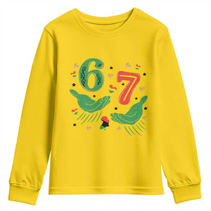 67 Meme Black History Month Youth Sweatshirt African American Gift TS12 Daisy Print Your Wear