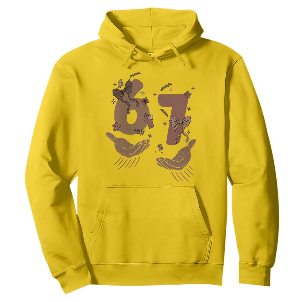 Funny Six Seven Meme Hoodie Black History Women Gift TS12 Daisy Print Your Wear