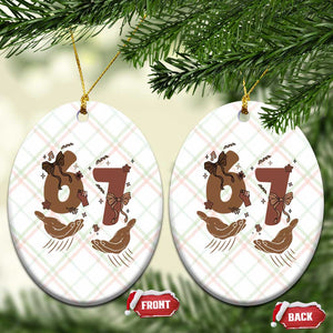 Funny Six Seven Meme Ceramic Ornament Black History Women Gift TS12 Print Your Wear