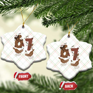 Funny Six Seven Meme Ceramic Ornament Black History Women Gift TS12 Print Your Wear