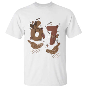 Funny Six Seven Meme T Shirt Black History Women Gift TS12 White Print Your Wear