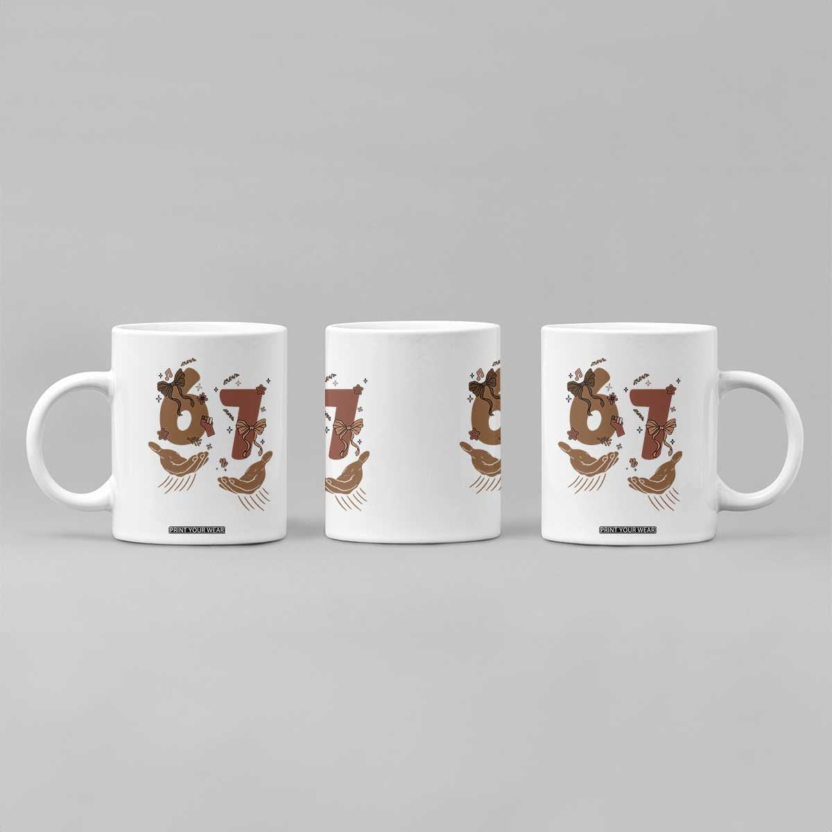 Funny Six Seven Meme Coffee Mug Black History Women Gift TS12 Print Your Wear