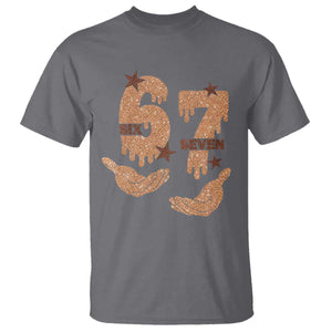 Funny Six Seven Meme T Shirt Melanin Black History Month Gift TS12 Charcoal Print Your Wear