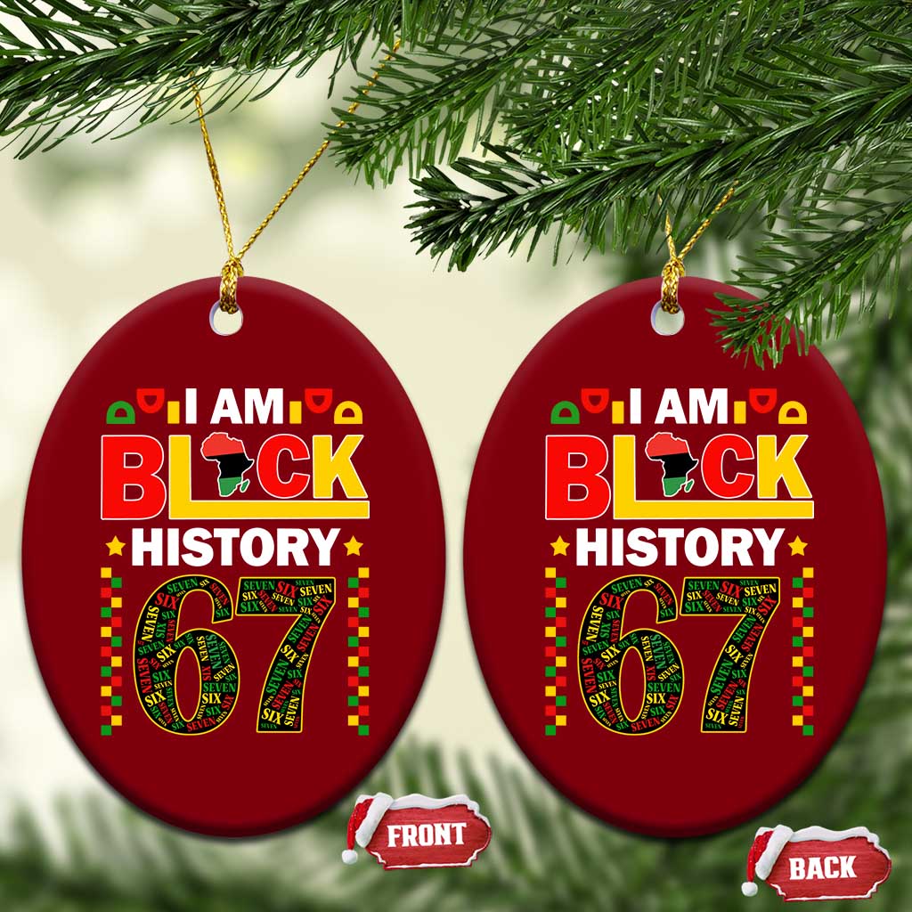 67 Meme Black History Month Ceramic Ornament African American Pride TS12 Print Your Wear