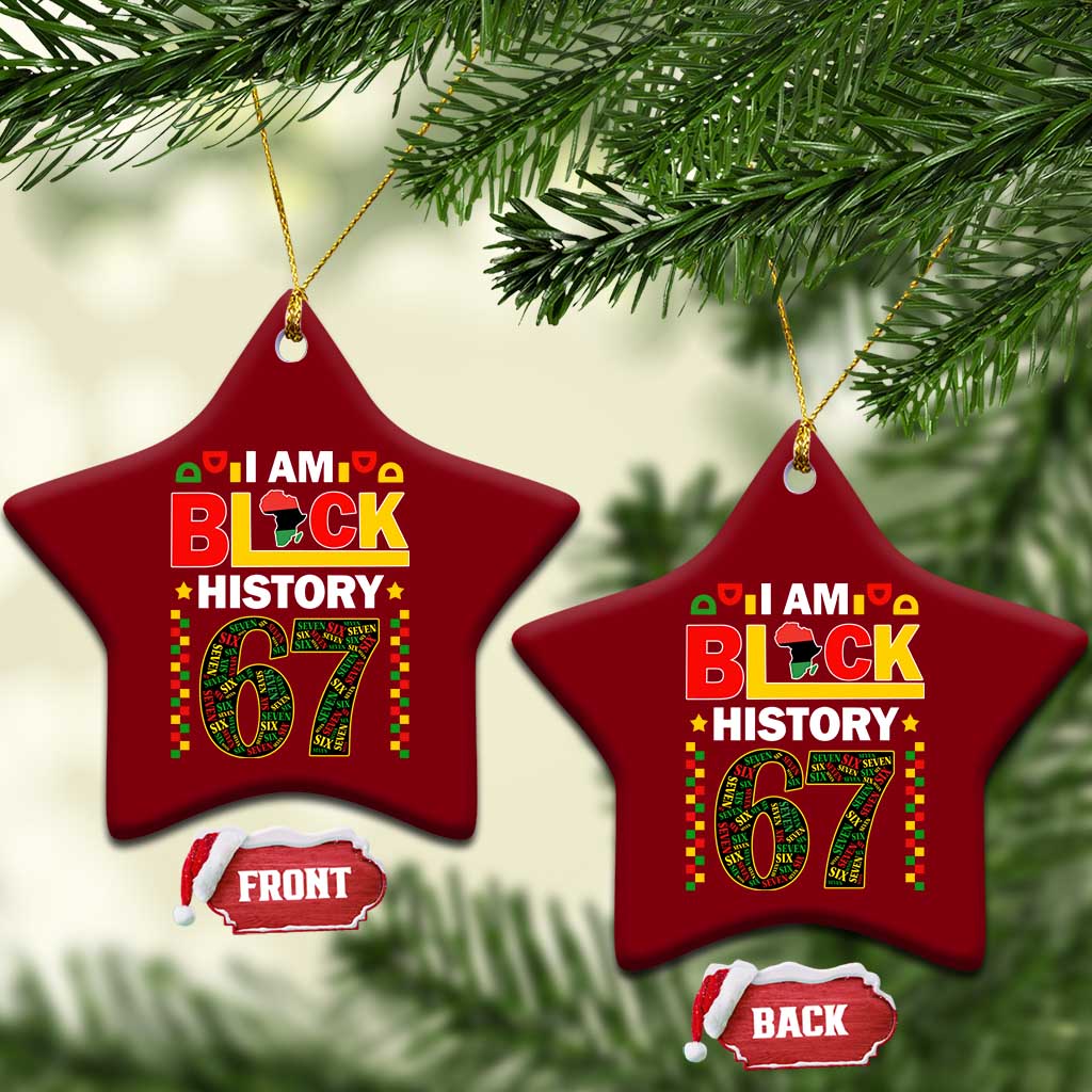 67 Meme Black History Month Ceramic Ornament African American Pride TS12 Print Your Wear