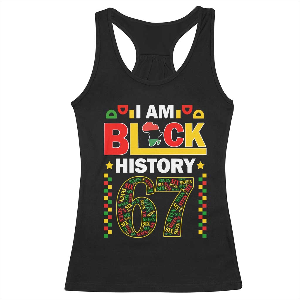67 Meme Black History Month Racerback Tank Top African American Pride TS12 Black Print Your Wear