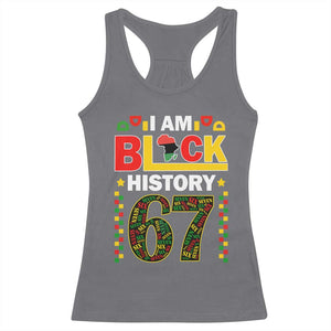 67 Meme Black History Month Racerback Tank Top African American Pride TS12 Charcoal Print Your Wear