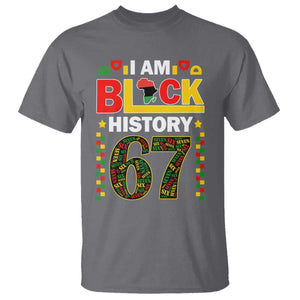67 Meme Black History Month T Shirt African American Pride TS12 Charcoal Print Your Wear