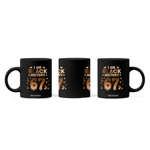 Funny Melanin Six Seven Meme Coffee Mug African American Gift TS12 Print Your Wear