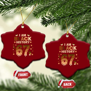 Funny Melanin Six Seven Meme Ceramic Ornament African American Gift TS12 Print Your Wear
