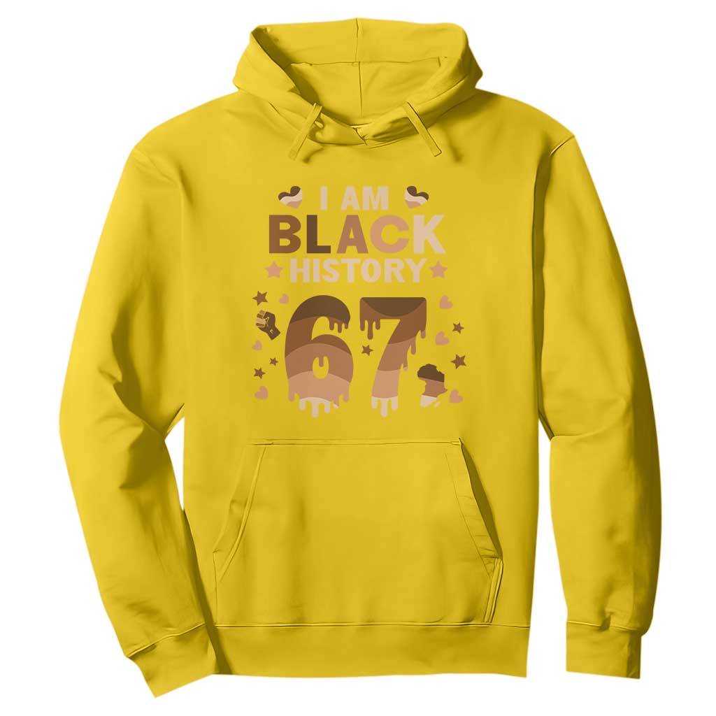 Funny Melanin Six Seven Meme Hoodie African American Gift TS12 Daisy Print Your Wear