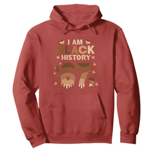 Funny Melanin Six Seven Meme Hoodie African American Gift TS12 Red Print Your Wear