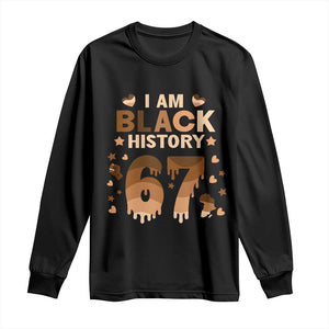 Funny Melanin Six Seven Meme Long Sleeve Shirt African American Gift TS12 Black Print Your Wear