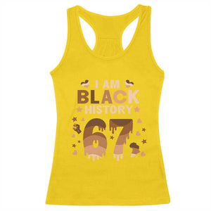 Funny Melanin Six Seven Meme Racerback Tank Top African American Gift TS12 Daisy Print Your Wear