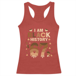 Funny Melanin Six Seven Meme Racerback Tank Top African American Gift TS12 Red Print Your Wear