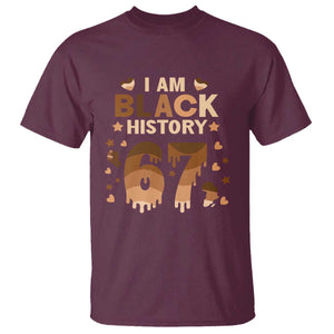 Funny Melanin Six Seven Meme T Shirt African American Gift TS12 Maroon Print Your Wear