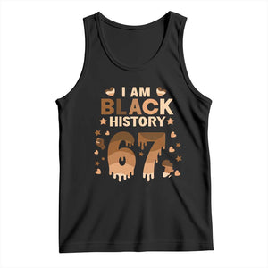 Funny Melanin Six Seven Meme Tank Top African American Gift TS12 Black Print Your Wear