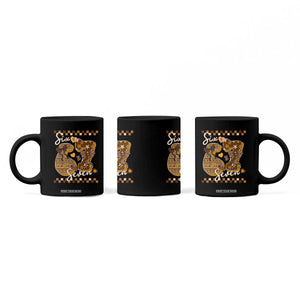 Funny African American Melanin Gift Coffee Mug Six Seven Meme TS12 Print Your Wear