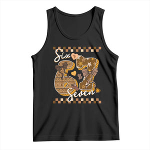 Funny African American Melanin Gift Tank Top Six Seven Meme TS12 Black Print Your Wear