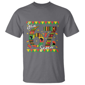 Funny Six Seven Meme T Shirt Pan African Culture Gift TS12 Charcoal Print Your Wear