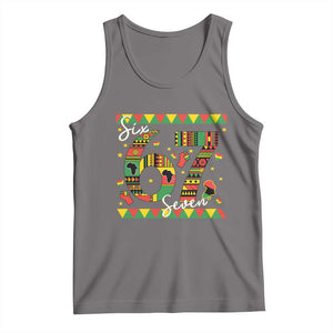 Funny Six Seven Meme Tank Top Pan African Culture Gift TS12 Deep Heather Print Your Wear