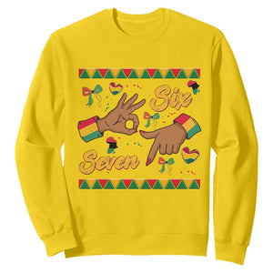 Funny 67 Meme Black History Month Sweatshirt Gen Z Alpha Gift TS12 Daisy Print Your Wear
