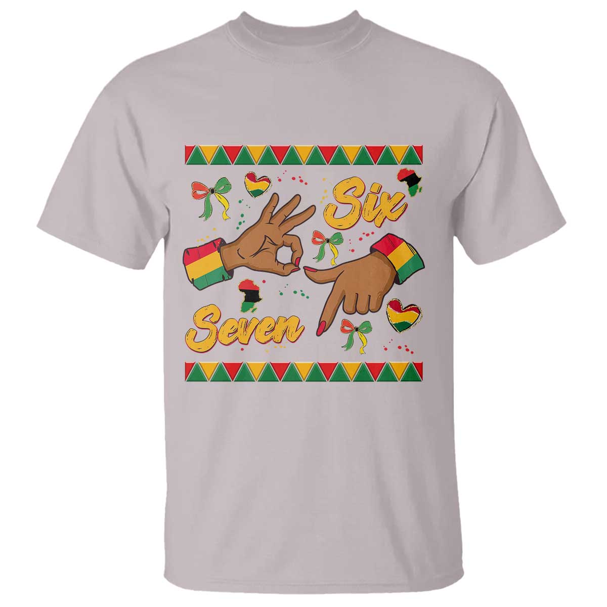 Funny 67 Meme Black History Month T Shirt Gen Z Alpha Gift TS12 Ice Gray Print Your Wear